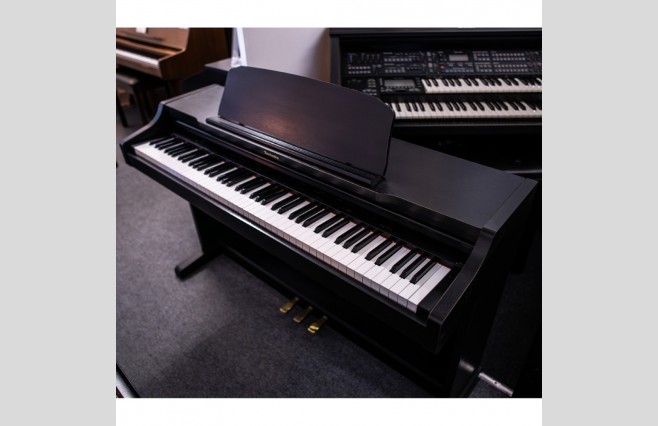 Used Technics SX-PX552 Satin Black Digital Piano Complete Package (SN:A900A4180) - Image 1